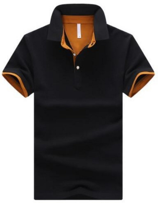 素面雙色 - 男士短袖商務休閒POLO衫/團體工作服