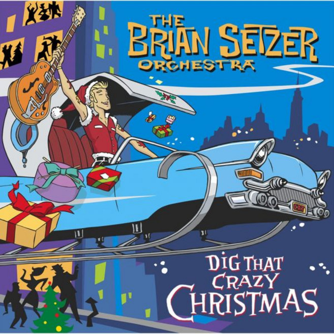Brian 세트 zer Orchestra 오디오 CD 앨범 Dig That Crazy Christmas 미국 발송