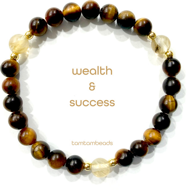 탐탐 호안석 시트린 원석팔찌 금전 사업 합격 행운 고급 천연석 여성 남성 우정 커플 선물 파워스톤 팔지