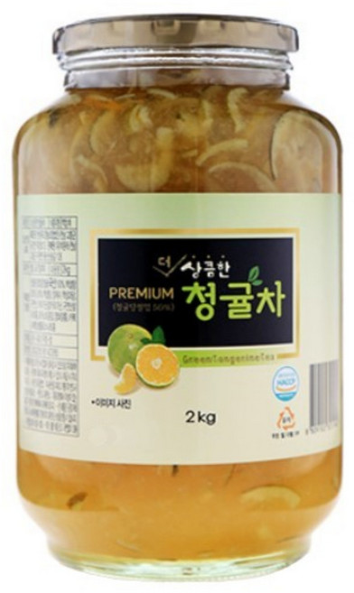 청귤차 진한 청귤청 과육이풍부한 더상큼한 2Kg, 1개, 1개입