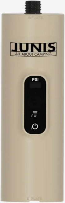 주니스 저소음 무선 충전식 에어텐트 에어매트 전동펌프 R25, 탄베이지, 1개
