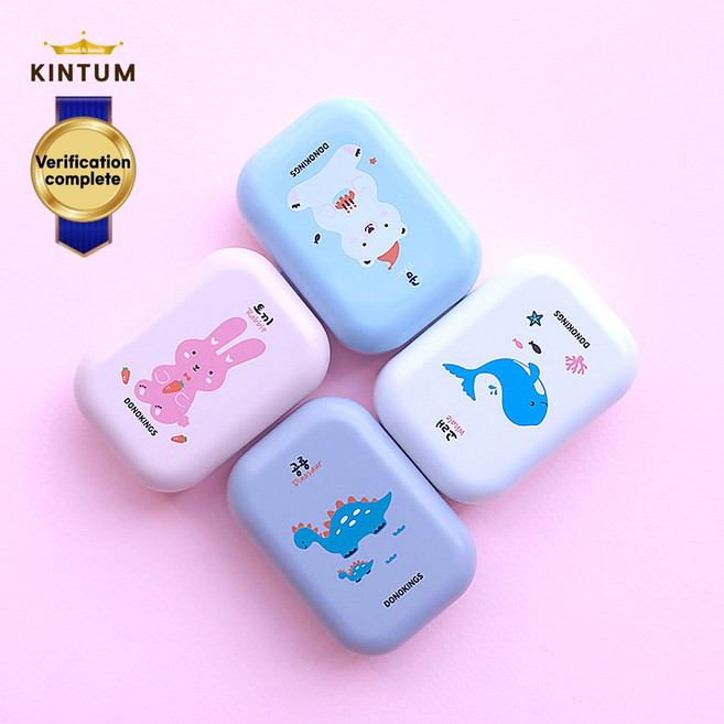 휴대용 칫솔 살균기 소독기 UV 1인용 무선 칫솔살균기 어린이집 아기 유아 유치원 칫솔케이스 킨텀 + 뽀로로칫솔, 공룡++뽀로로칫솔