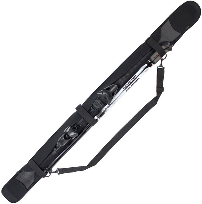 스키가방 스노우보드 엣지백 보호대 백팩 가방 방수 방청 휴대용 보호 커버, 블랙 일체형, 1개