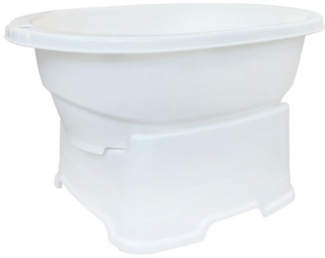 돌고래 목욕통+욕조거치대 세트