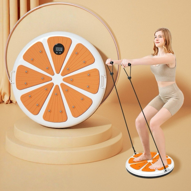 DANGZ 가정용 트위스트 헬스기구 유산소 운동 기구, 1개, 오렌지