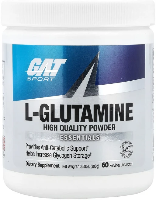 GATSPORTS L-글루타민 하이 퀄리티 파우더 에센셜 무설탕, 1개, 300g - 쿠팡