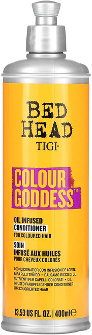 TIGI 베드 헤드 Colour Goddess 오일 함유 컨디셔너 염색 모발용 400ml(13.53fl oz), TIGI베드헤드ColourGoddess오일함유컨디셔너염, 1개, 400ml