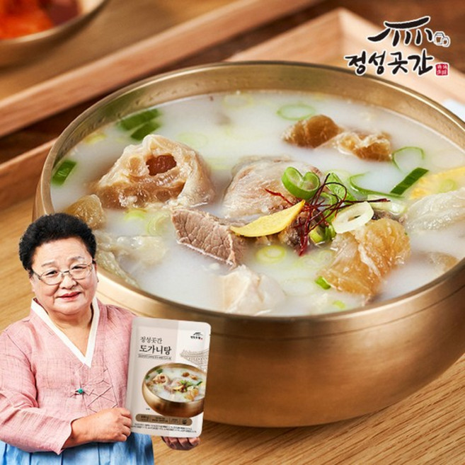 4위 - 정성곳간 도가니탕, 800g, 10개
