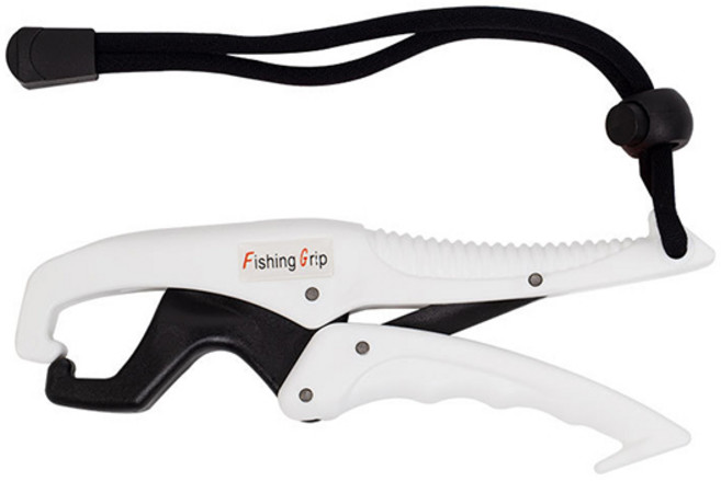 다기능 물고기 집게 립그립 그립퍼, 1개, 하얀색