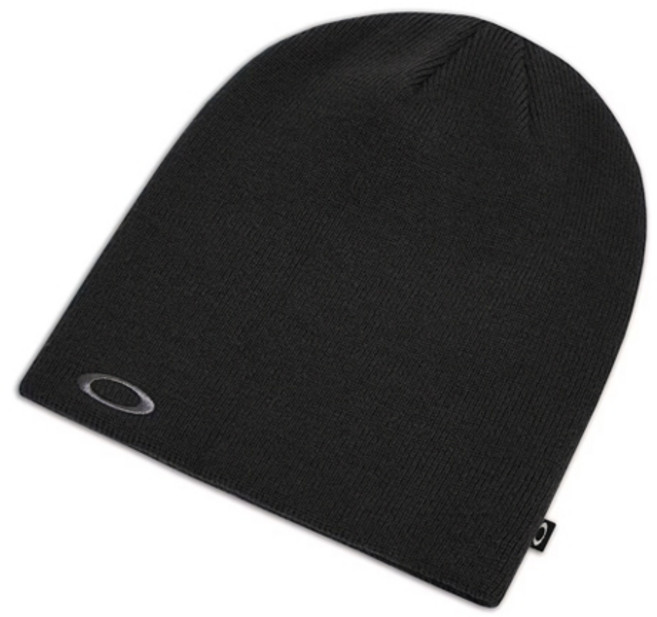 OAKLEY FINE KNIT BEANIE BLACKOUT 오클리 비니 검정 (91099A-02E)