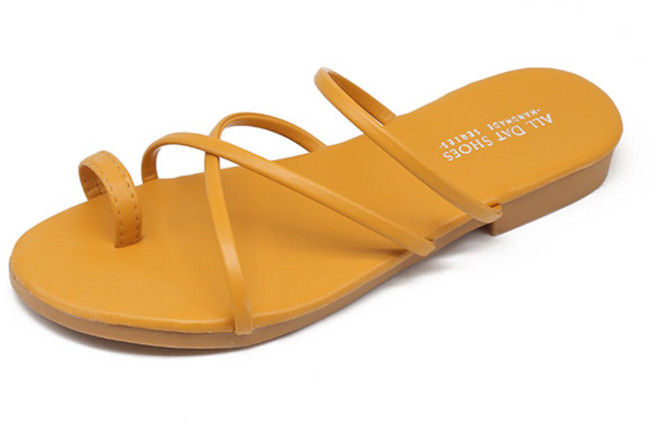 라블 여성용 발가락 쪼리샌들