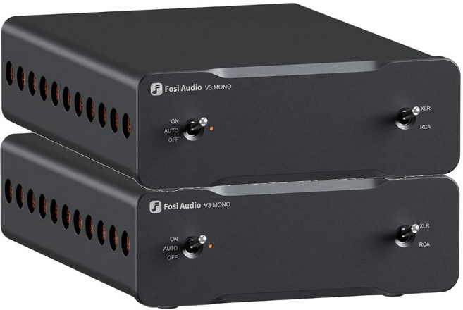 포시오디오 모노블럭 파워앰프 XLR 밸런스단자, 전원어댑터 미포함, V3 Mono 2대
