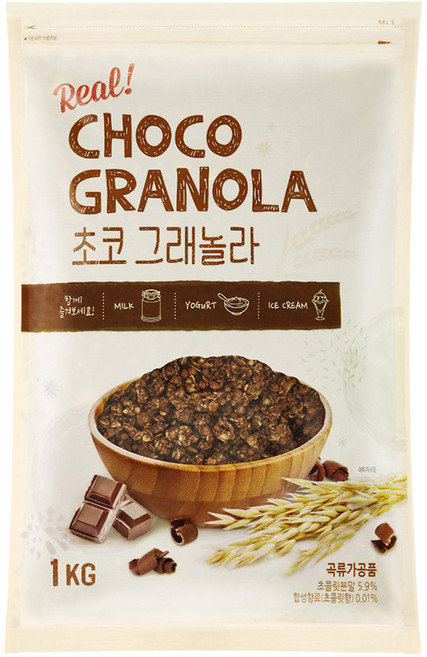 동서 초코 그래놀라 시리얼, 1kg, 1개