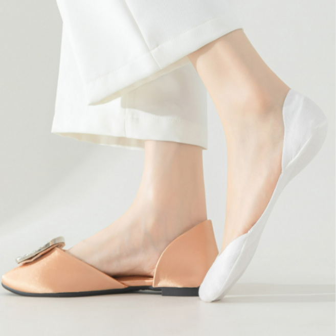 자오자오 여성 페이크삭스 완벽 히든 덧신양말 벗겨짐 방지 구두 로퍼 필수템