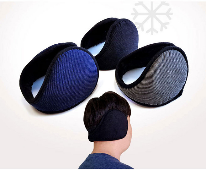 런웨이브 방한 귀마개 스포츠 등산 낚시 자전거, 런웨이브 방한귀마개 블랙, 1개