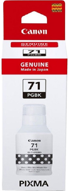 CANON GI-71 原廠連供墨水 GI71 適用 G2730 G3730 G3770 G3780 G4770, 1個, GI-71 黑色135ml 彩色70ml,黑色盒裝, 黑色盒裝