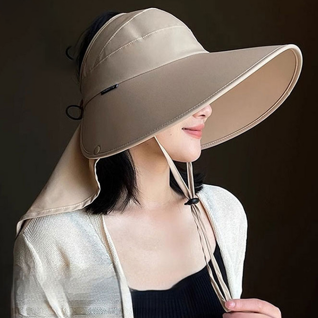 에누온드 UV 자외선 차단 챙넓은 여름 모자