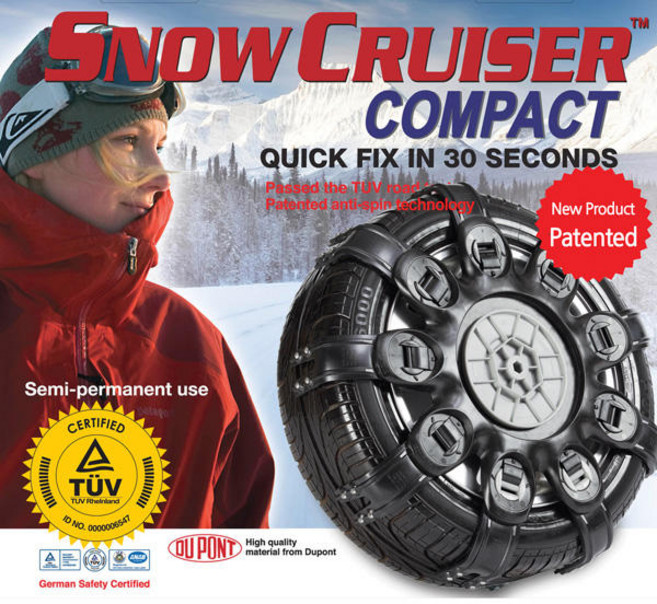 바이미 신형 스파이더형 자동차 체인 스노우 크루저 컴팩트 225 60R 15, 스포츠 XXL호