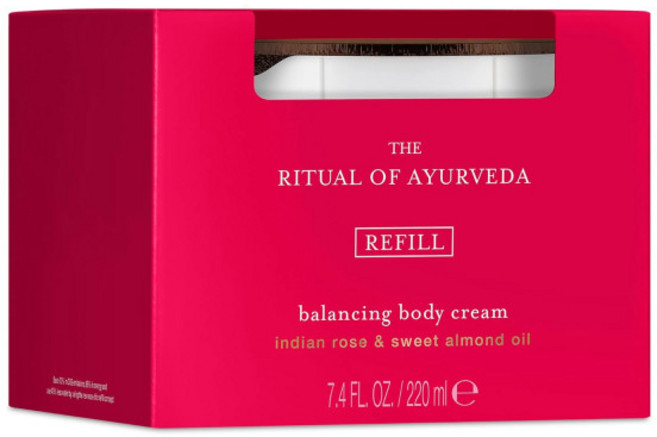 Rituals 리투알스 밸런싱 아유르베다 바디크림 리필, 1개, 220ml
