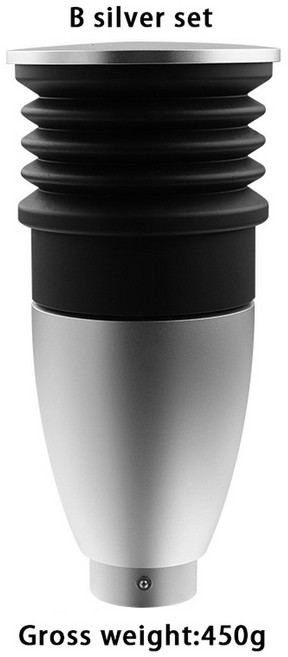 수동 커피 믹서기 유레카 빈 청소 에스프레소 콩 컨테이너 블로우 호퍼 그라인더 미뇽 도구, Type B Silver