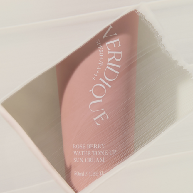 베리디크 로즈베리 워터 톤업 선크림 SPF50+ PA+++, 50ml, 1개