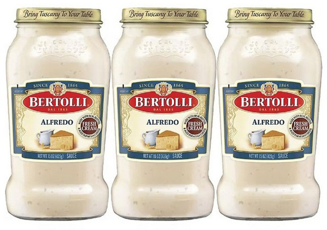 베르톨리 알프레도 프레시 크림 소스 3개입, 425g