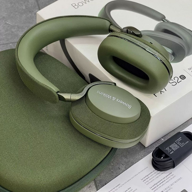 바워스앤윌킨스 Px7 S2 블루투스 헤드셋 Recertified, E. 그린