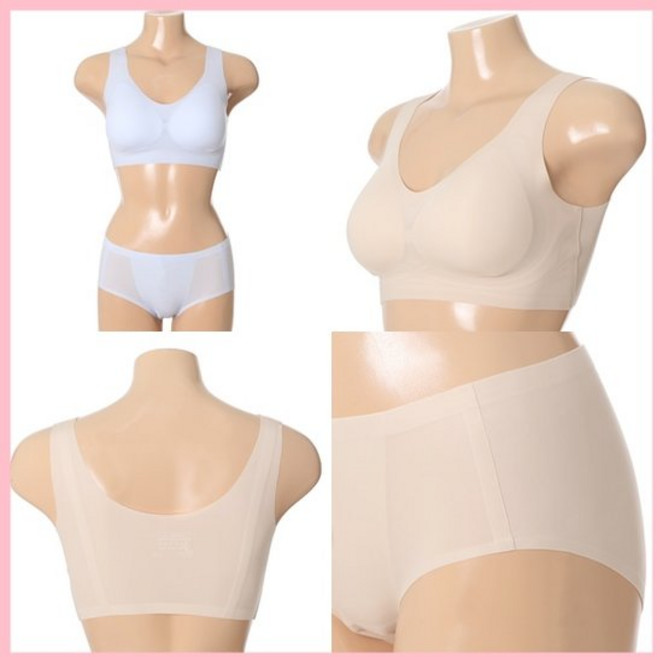 비비안(언더웨어)(3종1택)밀착력 좋은 심리스 런닝형 노와이어 속옷BR1841ABP1841 1007530