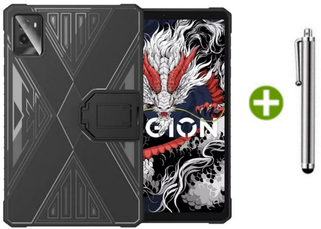 레노버탭 Y700 3세대 호환 케이스 커버 거치대 케이스나라, 그레이, 1개