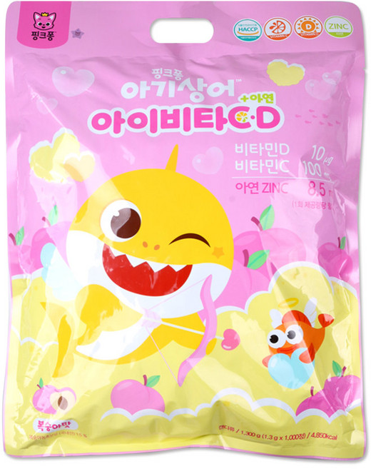 핑크퐁 아이비타C 1000정 / 대용량 비타민C, 1개, 1.43kg