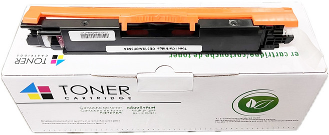 HP 惠普 CE310A CE311A CE312A CE313A 相容碳粉匣 適用 M175a/CP1025nw, CE313A 相容碳粉匣 (紅色), 1個