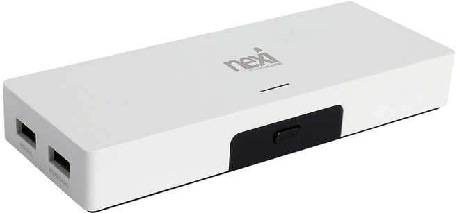 넥시 4K 2포트 HDMI KVM 스위치, NX7302KVM-4K, 1개