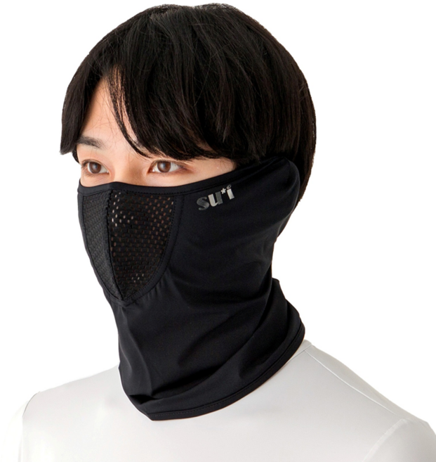 [수이골프 A형] 스포츠 마스크 UV 자외선 차단 얼굴 햇빛가리개 골프 등산 조깅 바이크, A-8 블랙