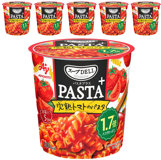 AJINOMOTO 味之素 Soupdelli 完熟番茄義大利麵 含容器, 6個, 53.6g
