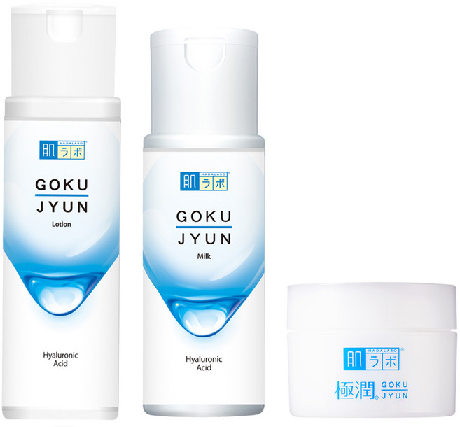 [멘소래담 공식] 하다라보 고쿠쥰 로션 170ml / 밀크 140ml / 크림 50g, 로션+밀크+크림, 1세트