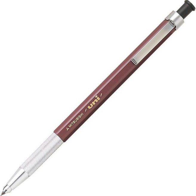 미츠비시 유니 노마크 샤프 2.0mm 목공 제도 작업용 마킹 굵은 심, 1개, 2mm