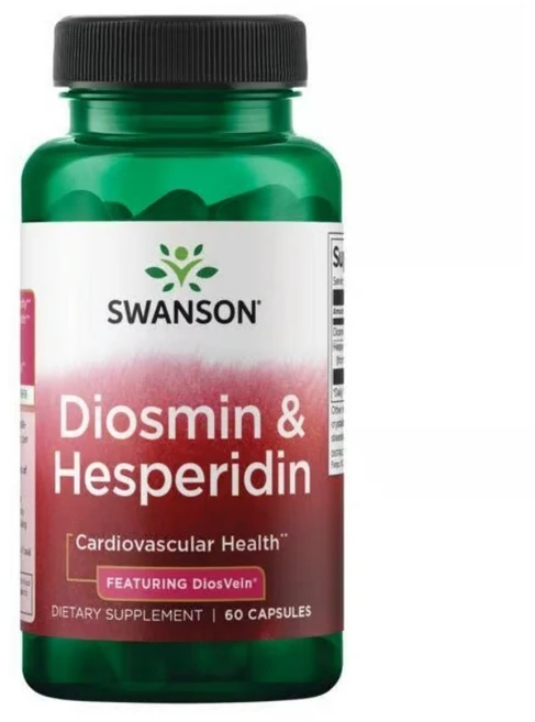 스완슨 디오스민 헤스페리딘 60캡슐 Diosmin Hesperidin, 1개, 60정 - 쿠팡