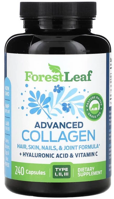 Forest Leaf 어드밴스드 콜라겐 캡슐 240정 FRL-87577, 1개 - 쿠팡