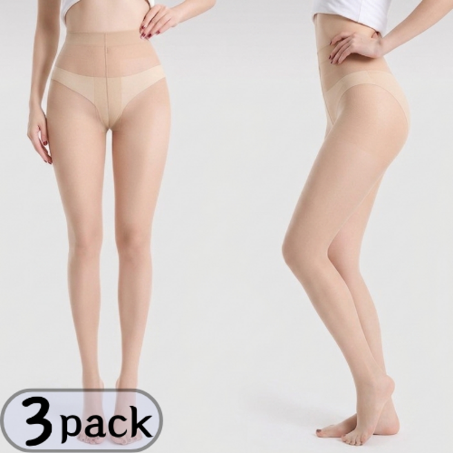 쿠할 고탄력 누드 스타킹 노라인 팬티스타킹 투명 0D 초슬림