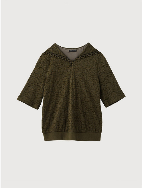 올리비아로렌 레이스 세일러 티셔츠 VOCAS4M5356