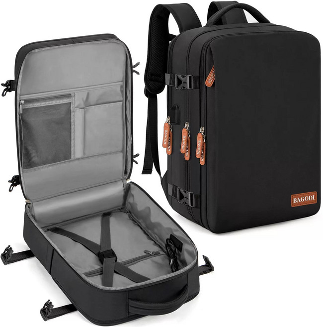 타오진 대용량 백팩 확장형 출장용 여행용 백팩 직장인 노트북 백팩