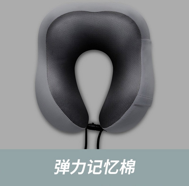 카보 Evolution S3 휴대용 여행 목베개 제트 블랙, 다크그레이 트베개 수납팩 안대 귀마개