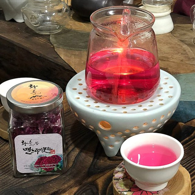 윤명희 꽃차 맨드라미차 10g 내외, 1개