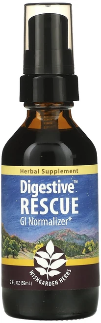 위시가든허브 다이제스티브 Rescue 2 fl oz (59 ml), One Size, 59ml, 1개 - 쿠팡