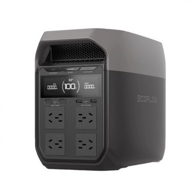 2025신제품 에코플로우 델타3 델타2 업그레이드 1024W 리튬인산철 파워뱅크 220V 올인원 배터리, 1개, 델타3-중국판(CN)