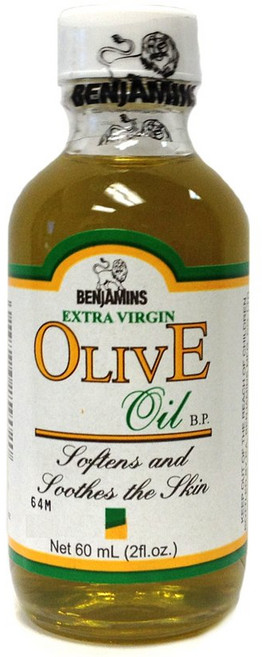 벤자민스 엑스트라 버진 올리브 오일 60 밀리리터 Benjamins Extra Virgin Olive Oil 2oz (60 ml), 1개, 56g