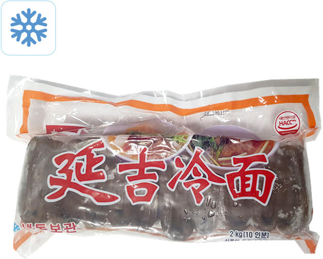 아시아식품 메밀 연길냉면 연변냉면 중국식품, 2kg, 7개