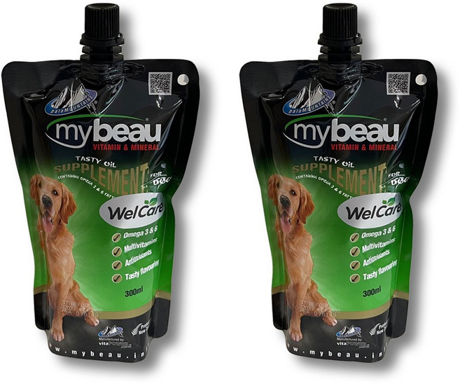 마이뷰 독 짜먹는 강아지, 종합영양제, 300ml, 2개