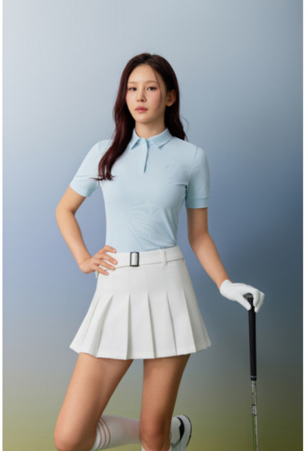 볼빅 여성 골지반팔 티셔츠 (ON) VOTSP474_LL 3071560