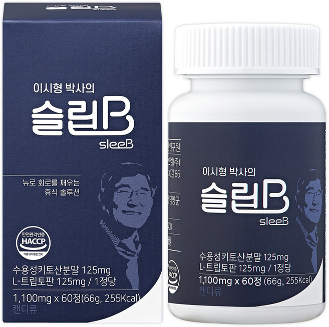 이시형박사의 슬립비 L-트립토판 이시형박사의 슬립비, 1박스, 60정